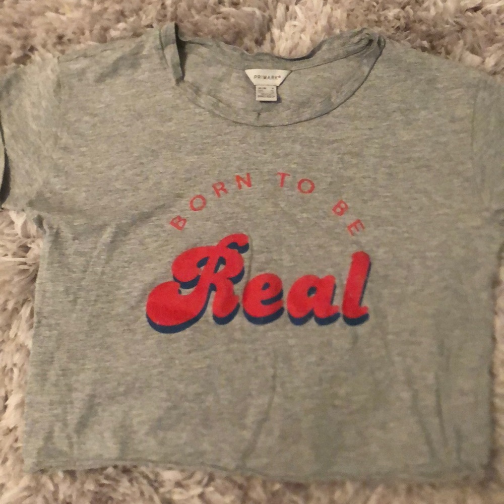 Cropped t shirt